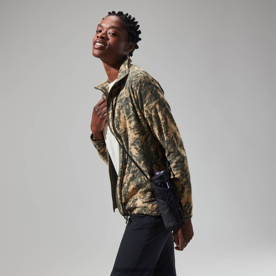 Navala fleece med full glidelås Berghaus kvinner grønn/mørk grønn F262D6427 klær