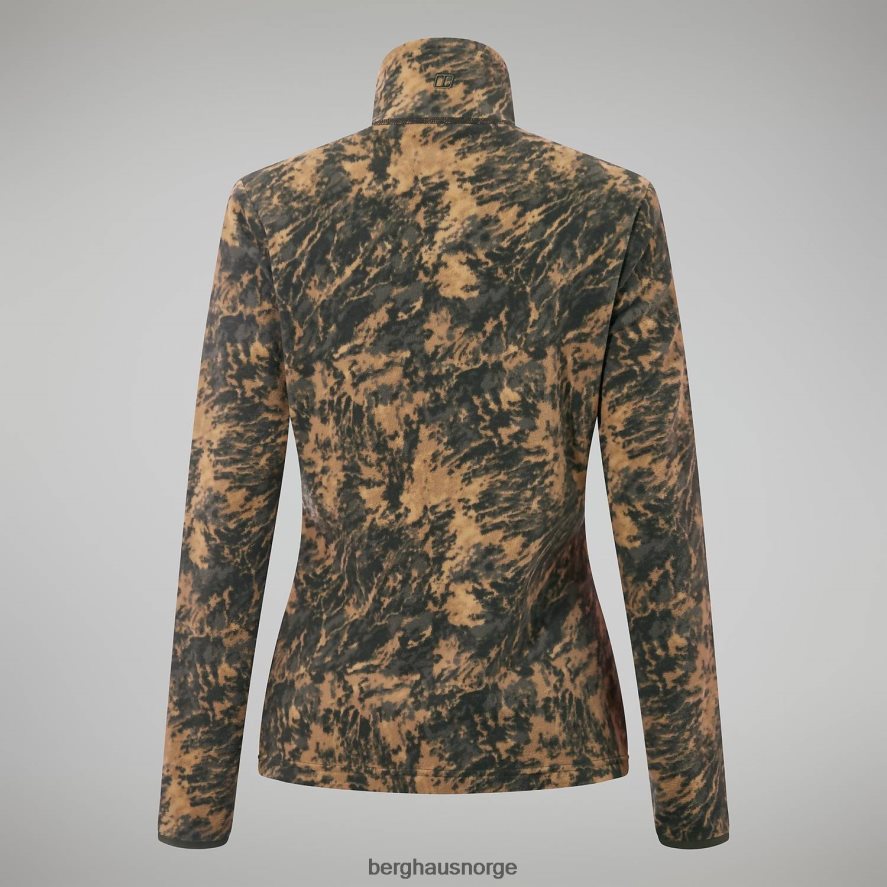 Navala fleece med full glidelås Berghaus kvinner grønn/mørk grønn F262D6427 klær