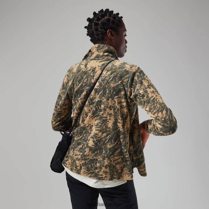 Navala fleece med full glidelås Berghaus kvinner grønn/mørk grønn F262D6427 klær