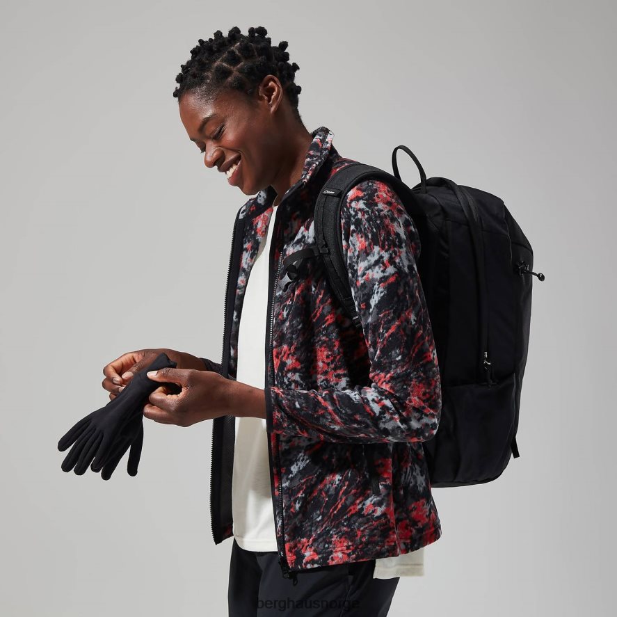 Navala fleece med full glidelås Berghaus kvinner lys grå/mørk grå F262D6428 klær