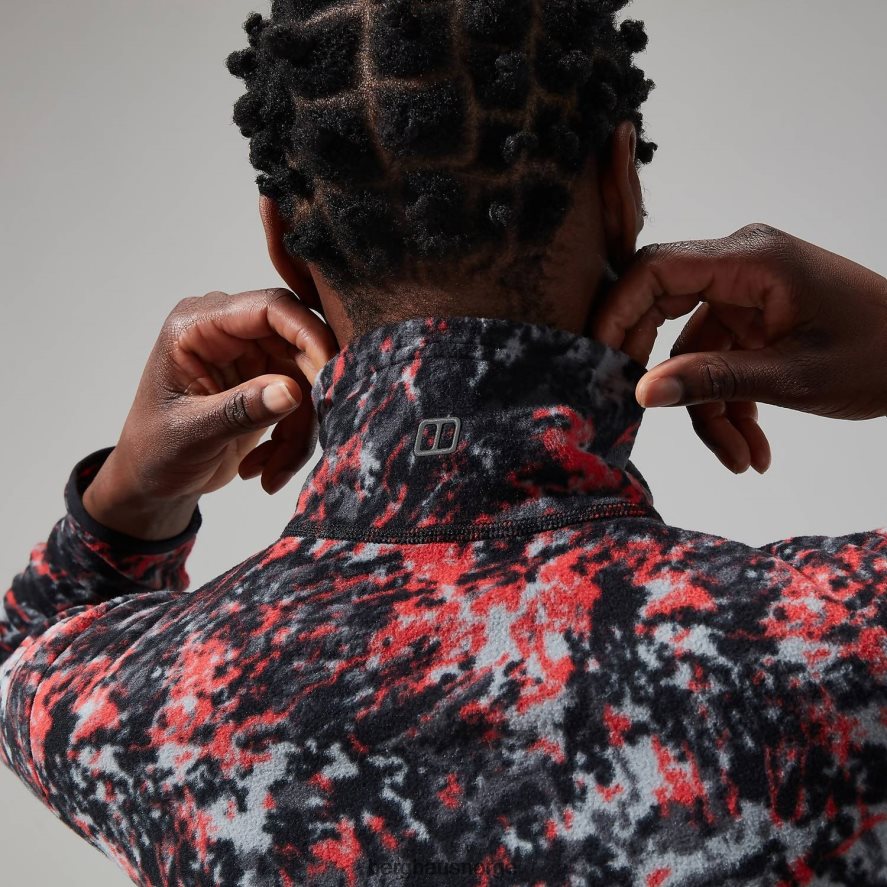 Navala fleece med full glidelås Berghaus kvinner lys grå/mørk grå F262D6428 klær