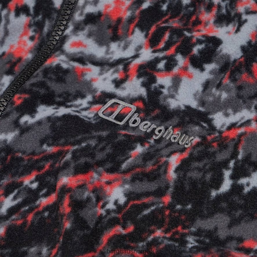 Navala fleece med full glidelås Berghaus kvinner lys grå/mørk grå F262D6428 klær