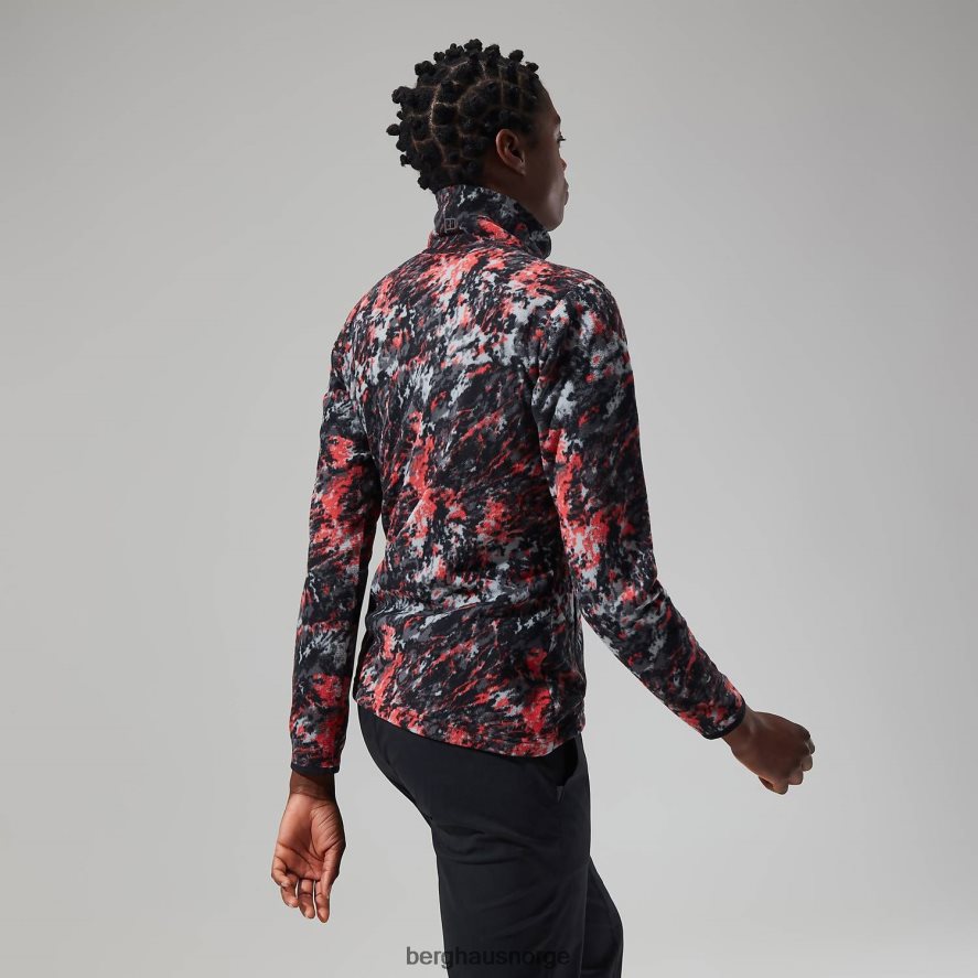 Navala fleece med full glidelås Berghaus kvinner lys grå/mørk grå F262D6428 klær