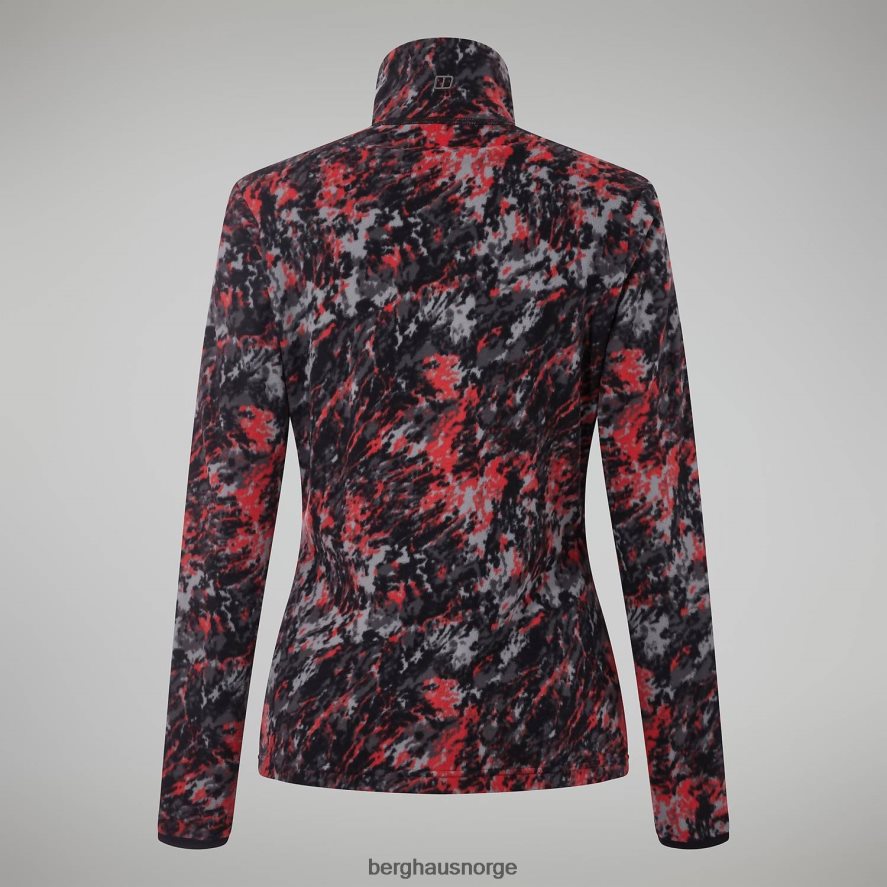 Navala fleece med full glidelås Berghaus kvinner lys grå/mørk grå F262D6428 klær