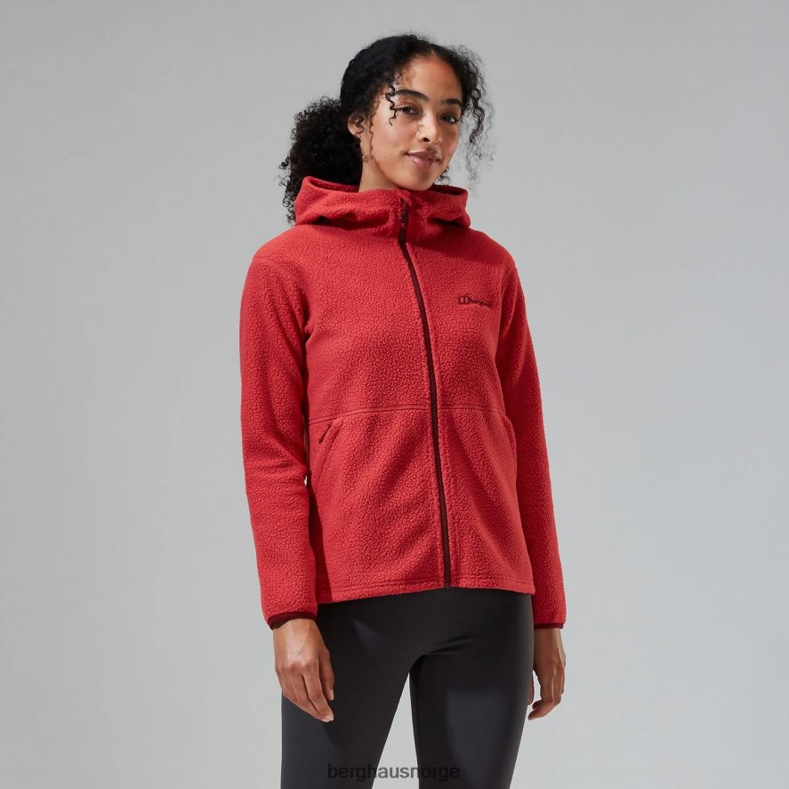 angram fleecejakke Berghaus kvinner rød F262D6457 klær