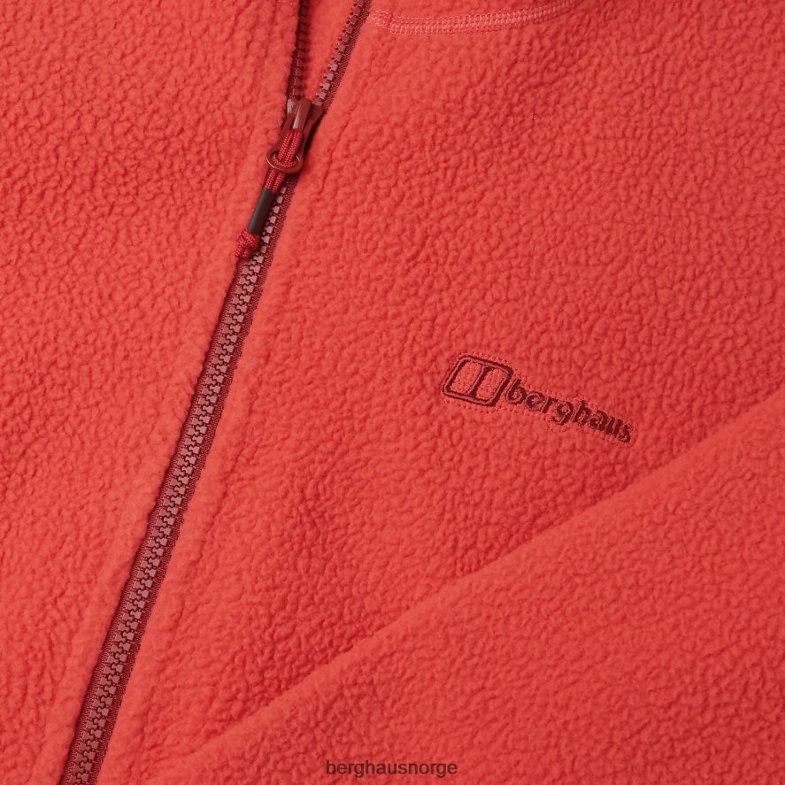 angram fleecejakke Berghaus kvinner rød F262D6457 klær