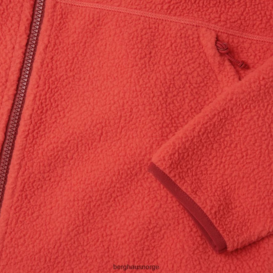 angram fleecejakke Berghaus kvinner rød F262D6457 klær