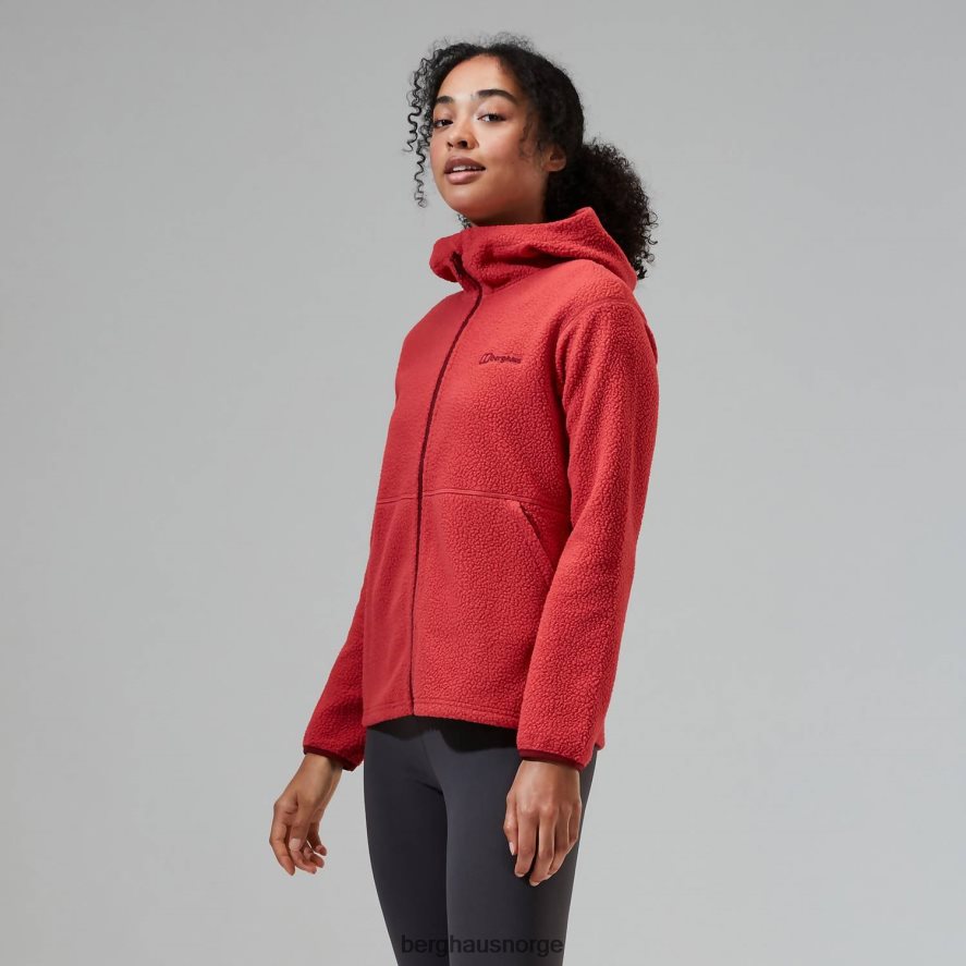 angram fleecejakke Berghaus kvinner rød F262D6457 klær