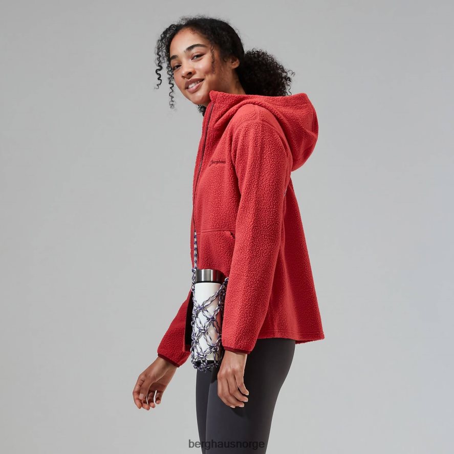 angram fleecejakke Berghaus kvinner rød F262D6457 klær