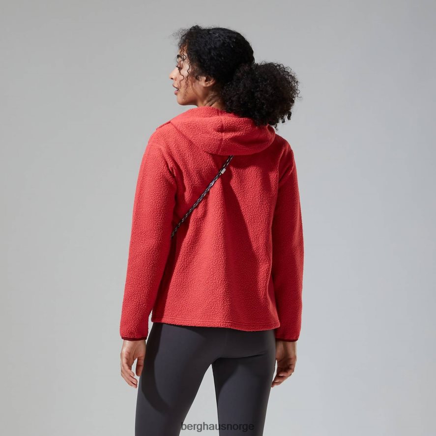 angram fleecejakke Berghaus kvinner rød F262D6457 klær