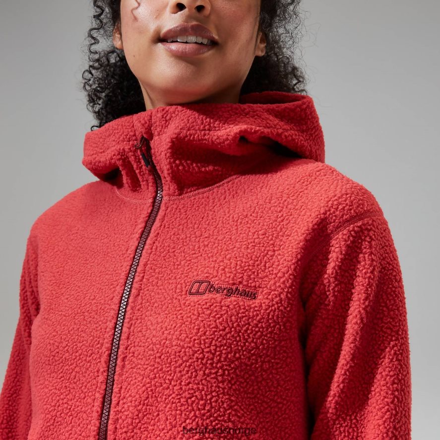 angram fleecejakke Berghaus kvinner rød F262D6457 klær