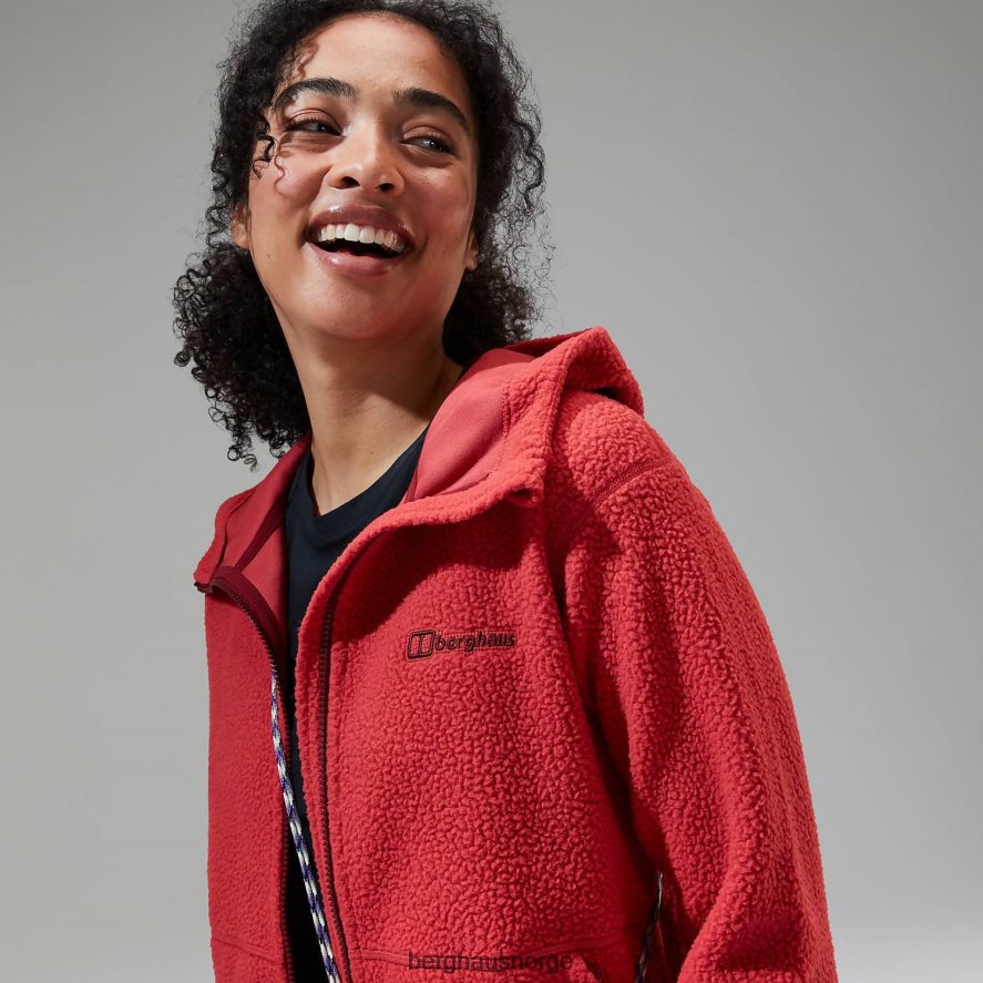 angram fleecejakke Berghaus kvinner rød F262D6457 klær
