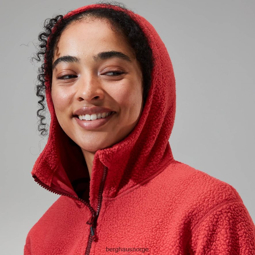 angram fleecejakke Berghaus kvinner rød F262D6457 klær