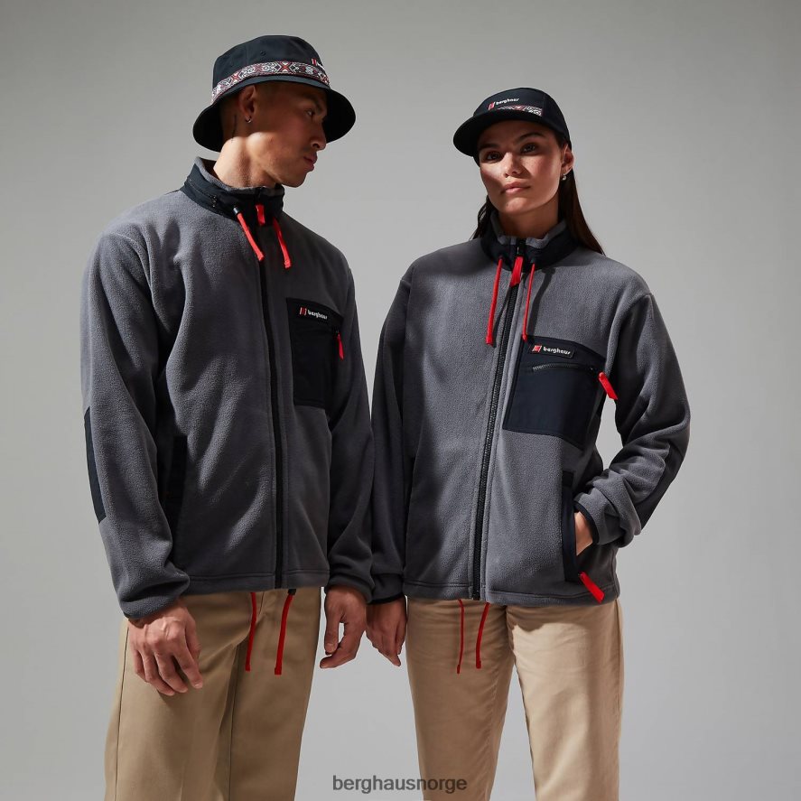 ascent 91 fleecejakke Berghaus kvinner grå F262D6451 klær