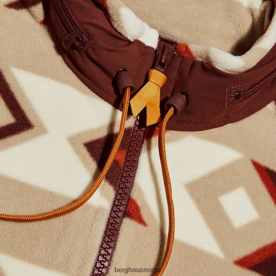 ascent 91 fleecejakke Berghaus kvinner naturlig/brun F262D6459 klær