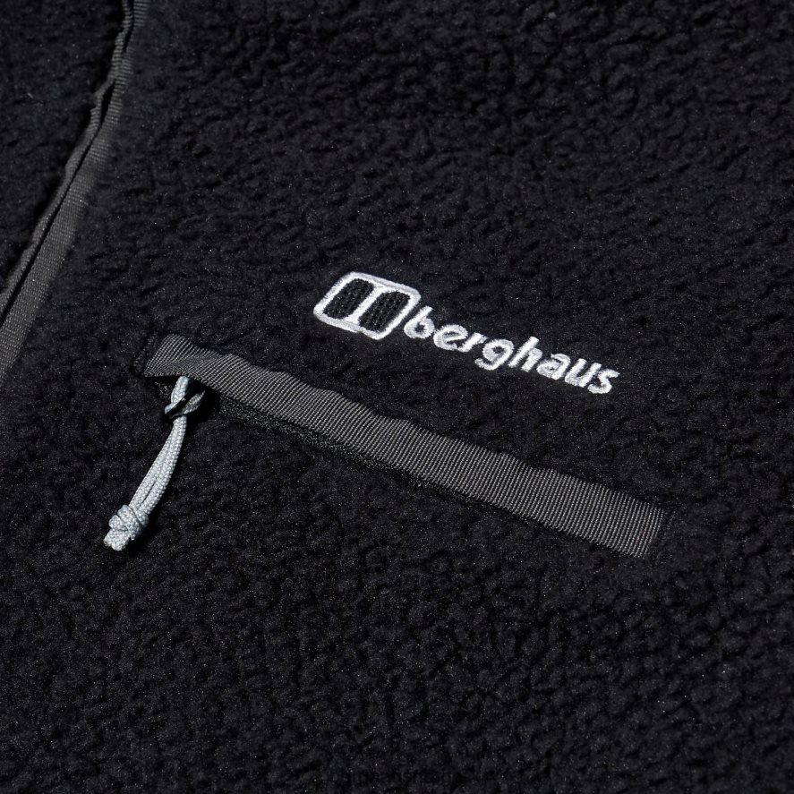 darria halv glidelås Berghaus kvinner svart F262D6454 klær