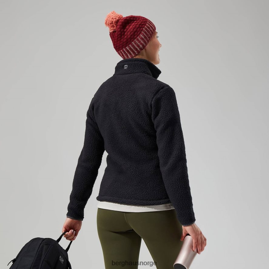 darria halv glidelås Berghaus kvinner svart F262D6454 klær