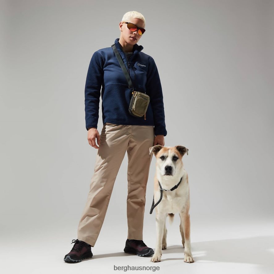 fadley halv glidelås Berghaus kvinner blå F262D6424 klær