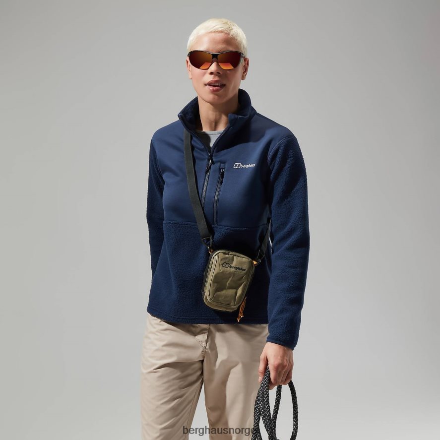 fadley halv glidelås Berghaus kvinner blå F262D6424 klær