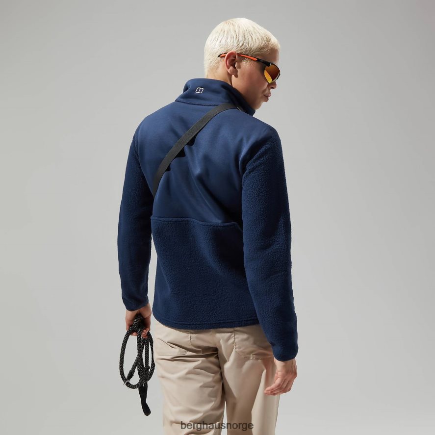 fadley halv glidelås Berghaus kvinner blå F262D6424 klær