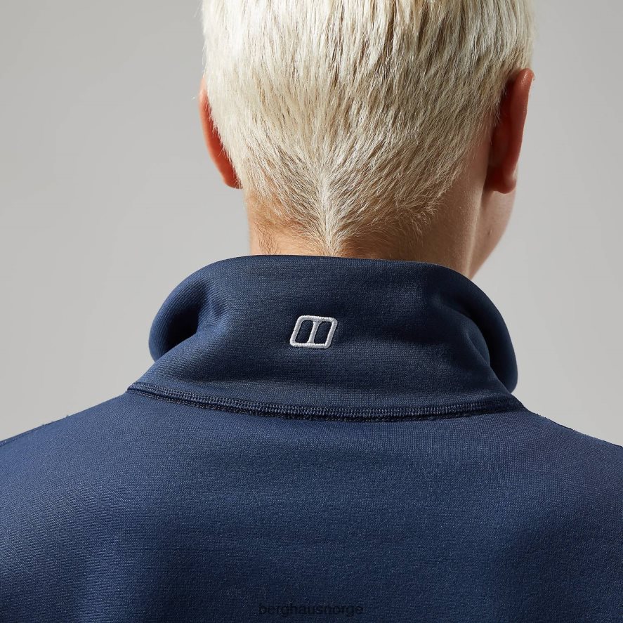 fadley halv glidelås Berghaus kvinner blå F262D6424 klær