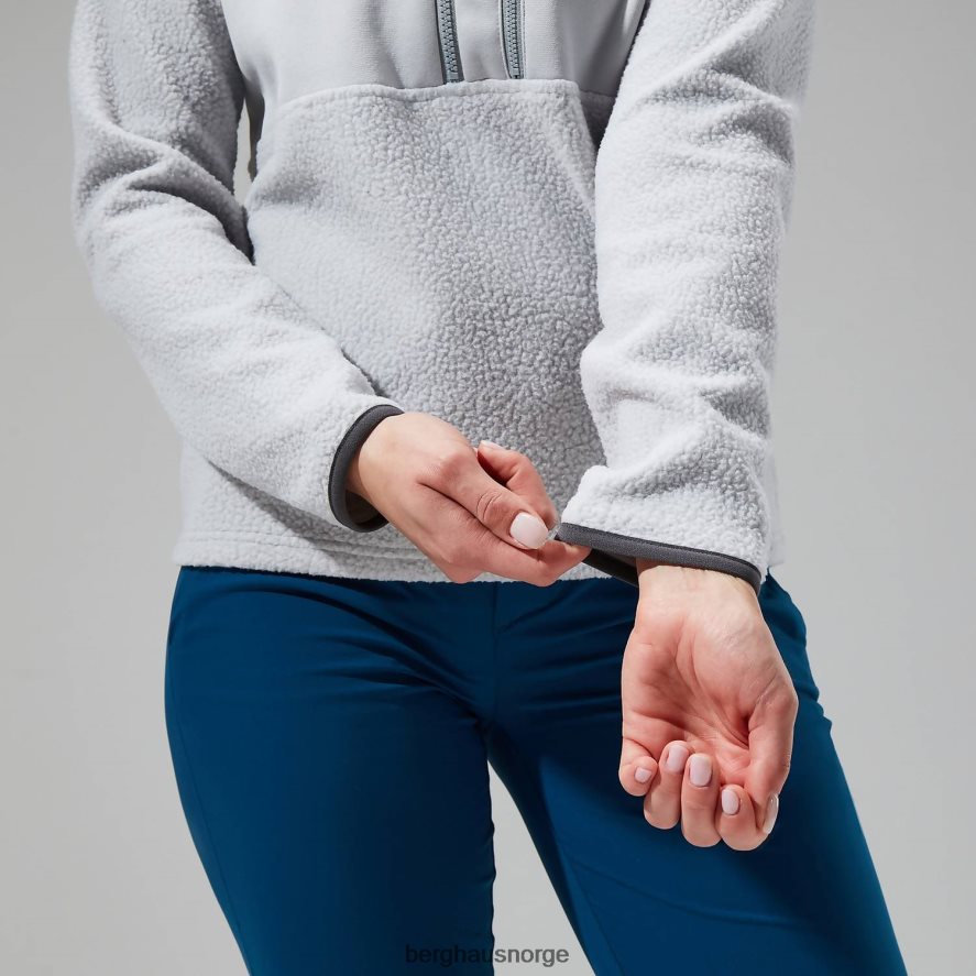 fadley halv glidelås Berghaus kvinner grå F262D6423 klær