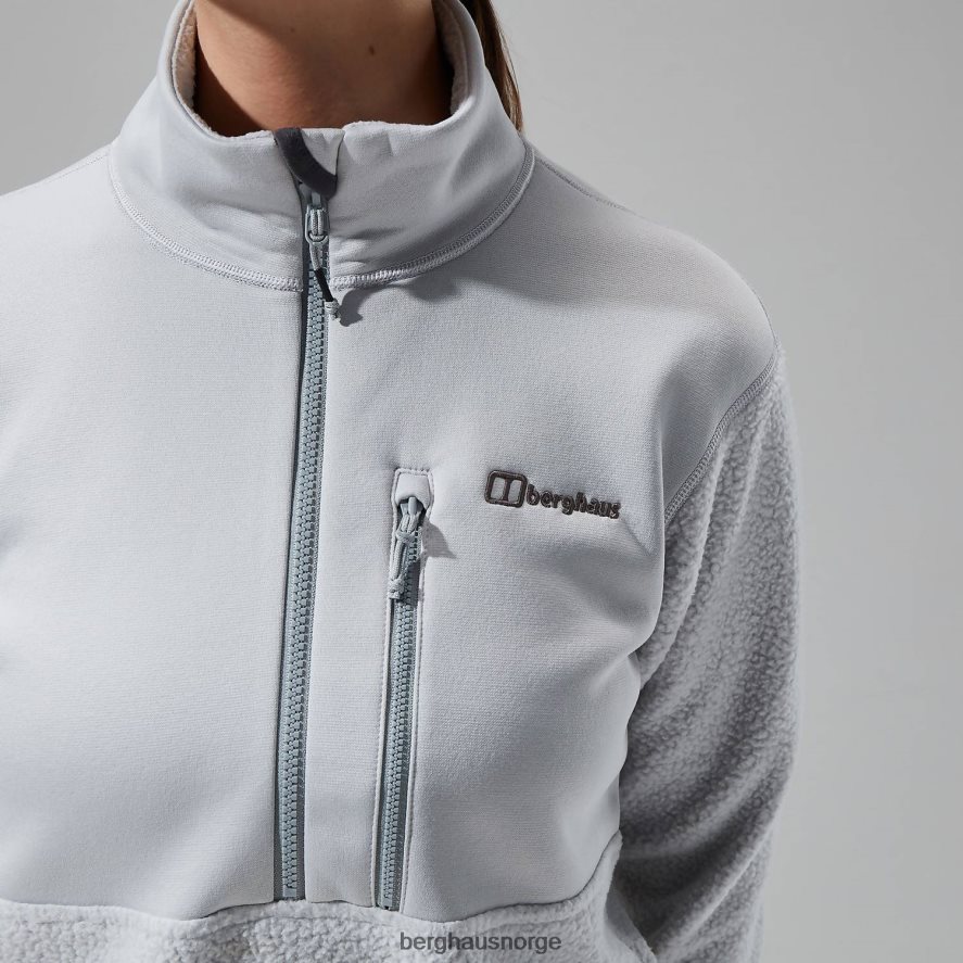 fadley halv glidelås Berghaus kvinner grå F262D6423 klær