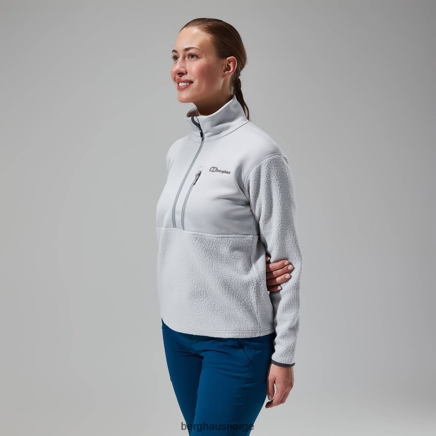 fadley halv glidelås Berghaus kvinner grå F262D6423 klær