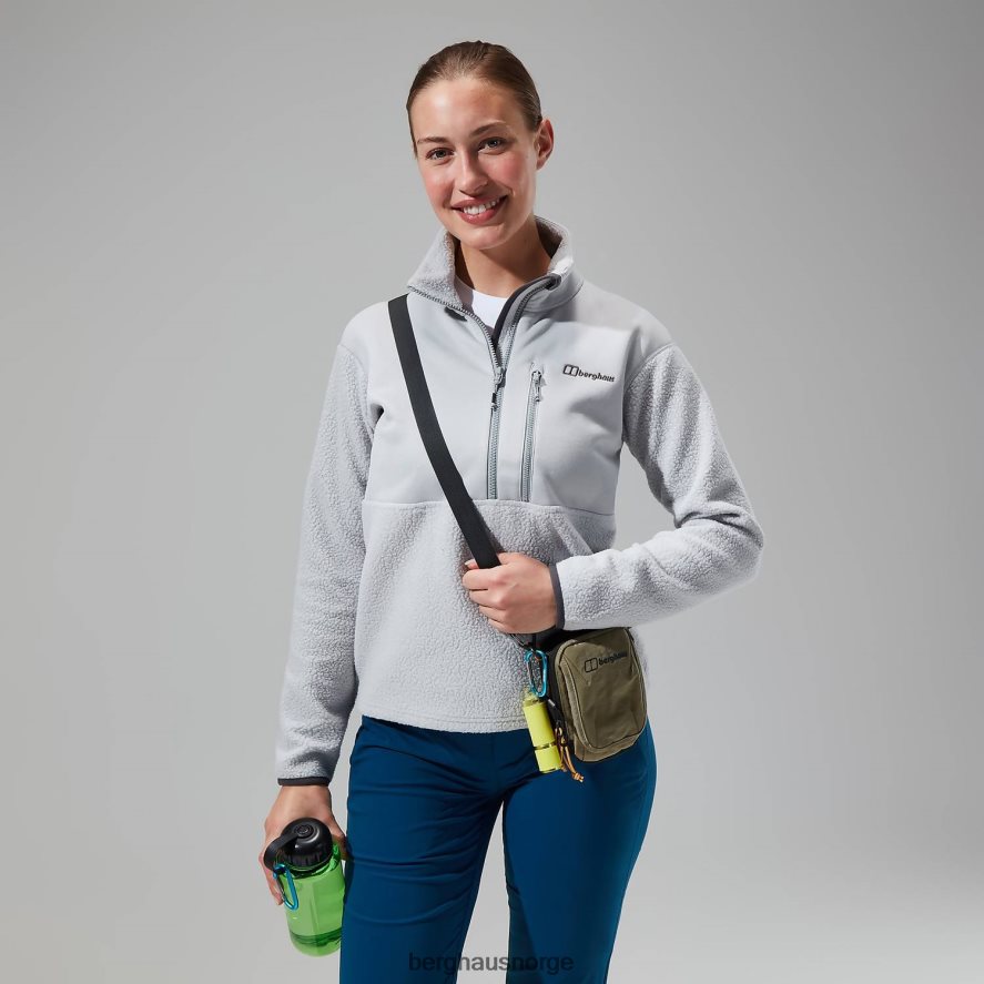 fadley halv glidelås Berghaus kvinner grå F262D6423 klær