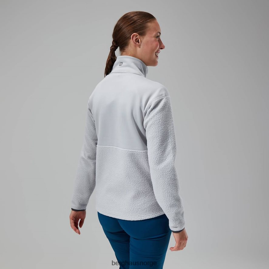 fadley halv glidelås Berghaus kvinner grå F262D6423 klær