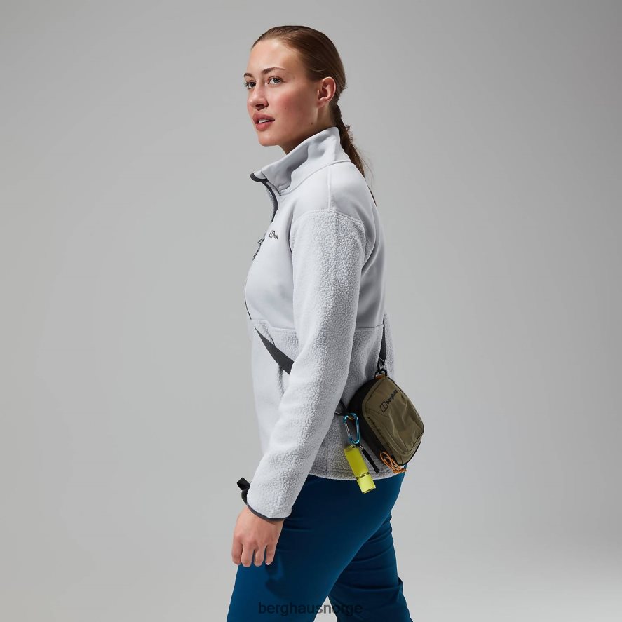 fadley halv glidelås Berghaus kvinner grå F262D6423 klær