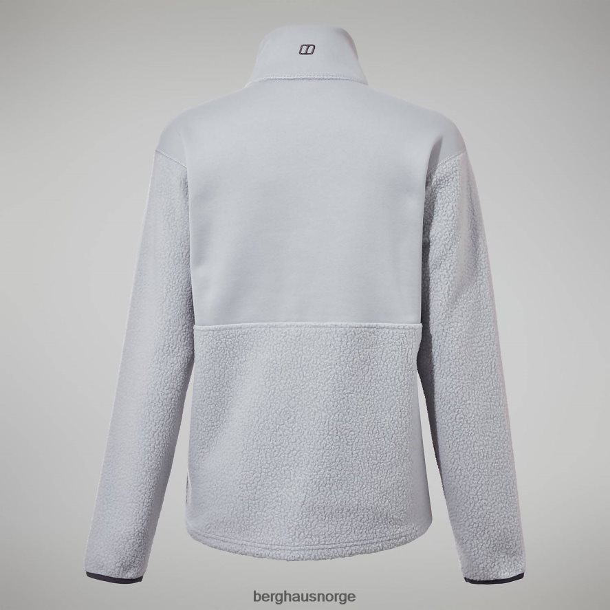 fadley halv glidelås Berghaus kvinner grå F262D6423 klær