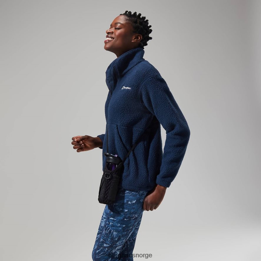hauksker halv glidelås Berghaus kvinner mørke blå F262D6448 klær