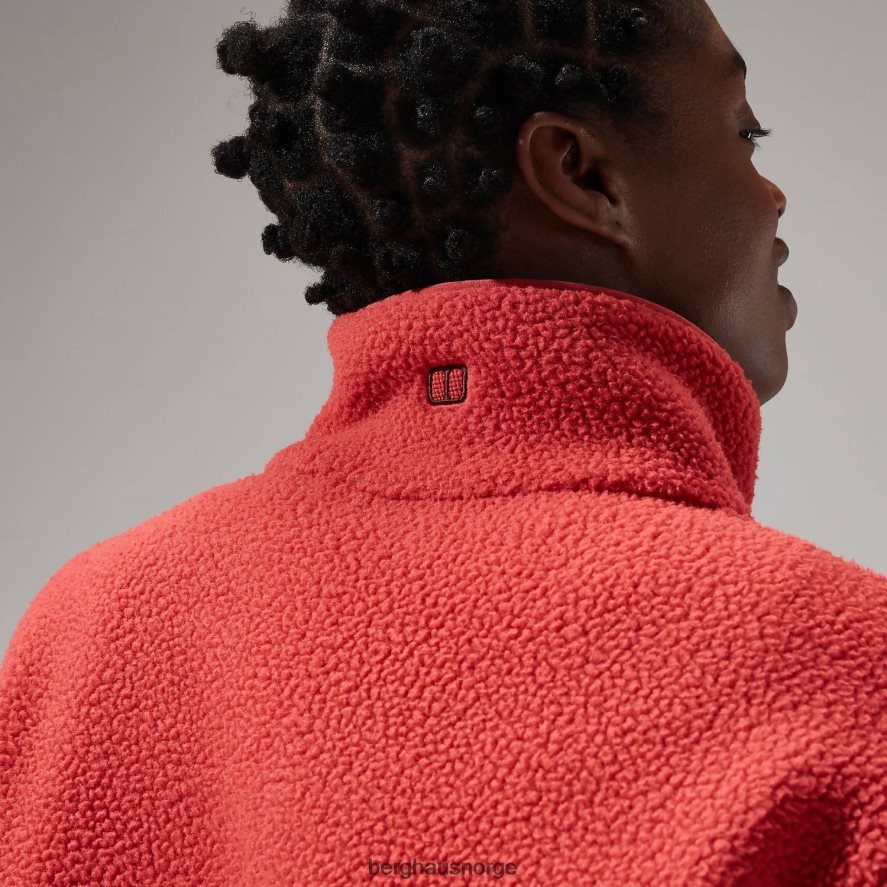 hauksker halv glidelås Berghaus kvinner rød F262D6449 klær