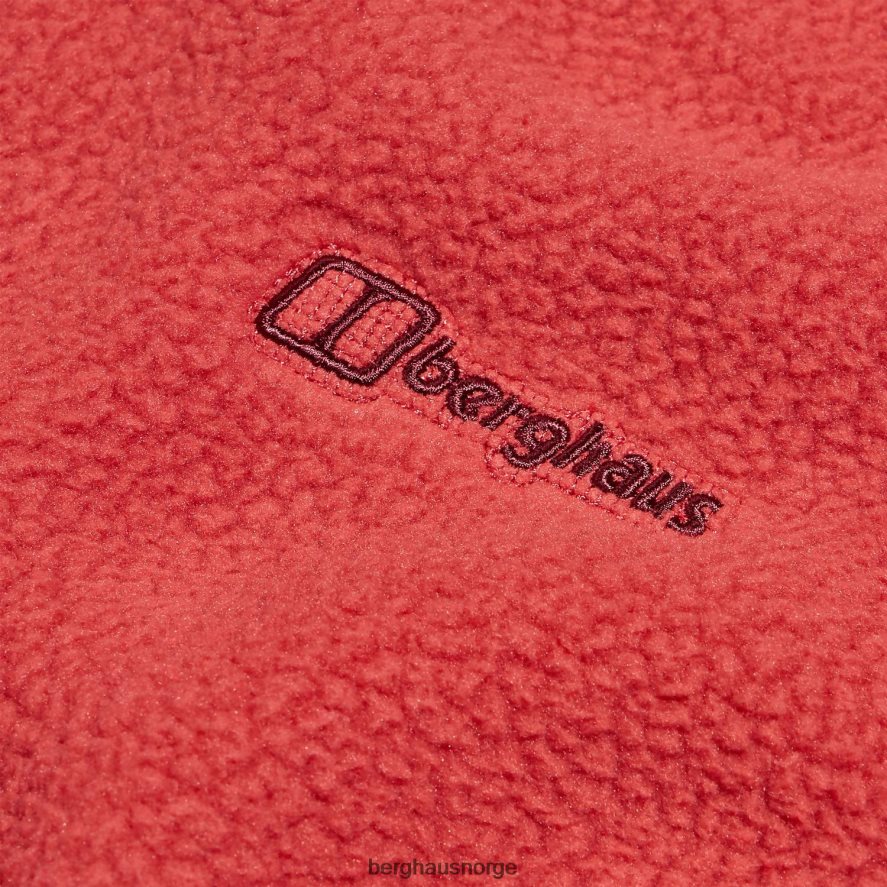 hauksker halv glidelås Berghaus kvinner rød F262D6449 klær