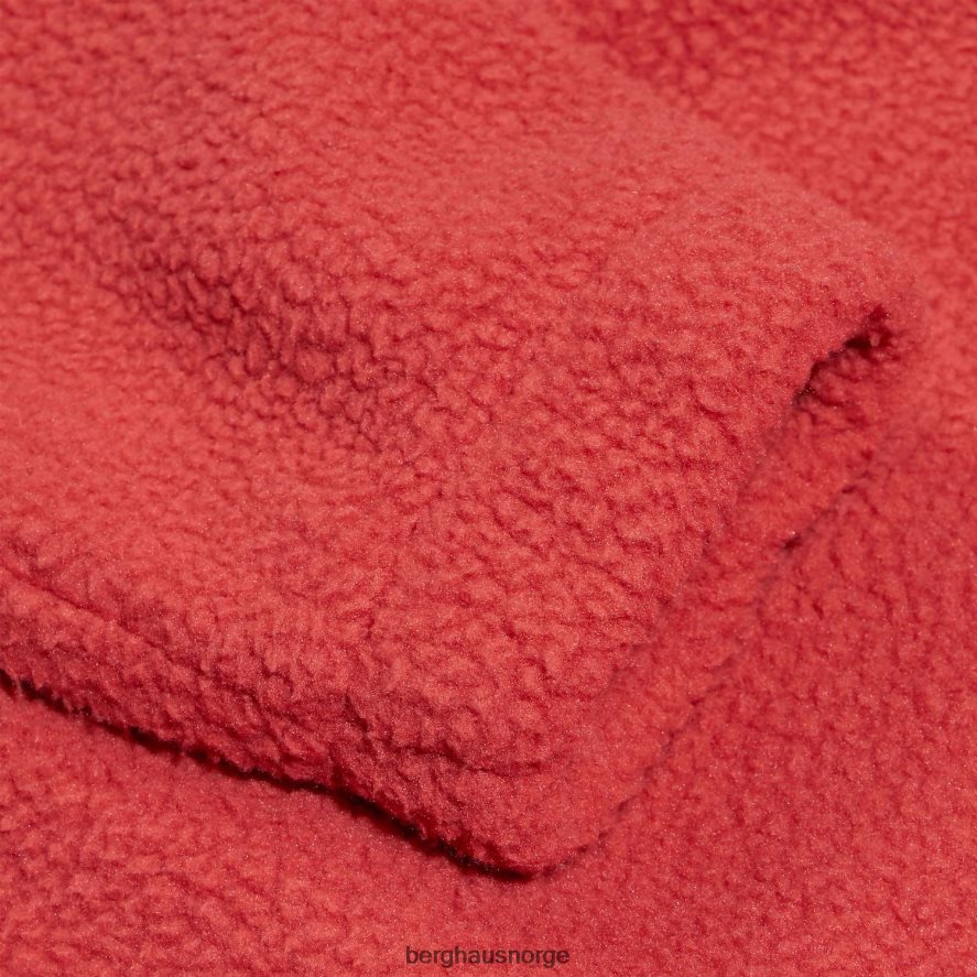 hauksker halv glidelås Berghaus kvinner rød F262D6449 klær