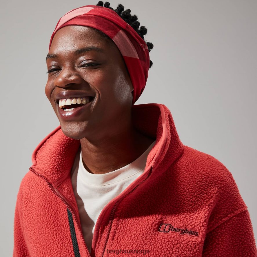 hauksker halv glidelås Berghaus kvinner rød F262D6449 klær