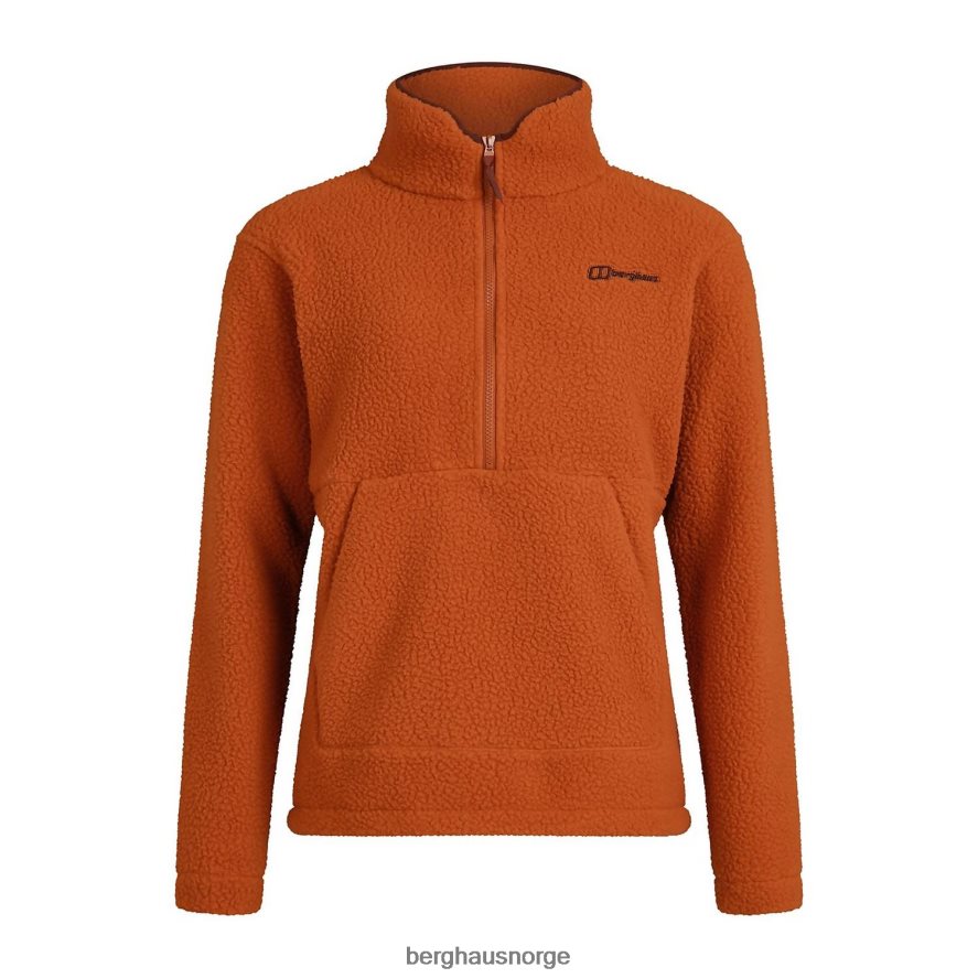 hawkser halv glidelås fleece Berghaus kvinner brun F262D6447 klær