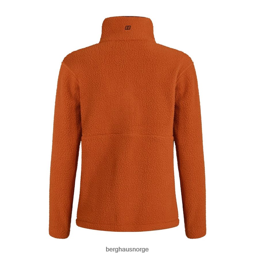 hawkser halv glidelås fleece Berghaus kvinner brun F262D6447 klær