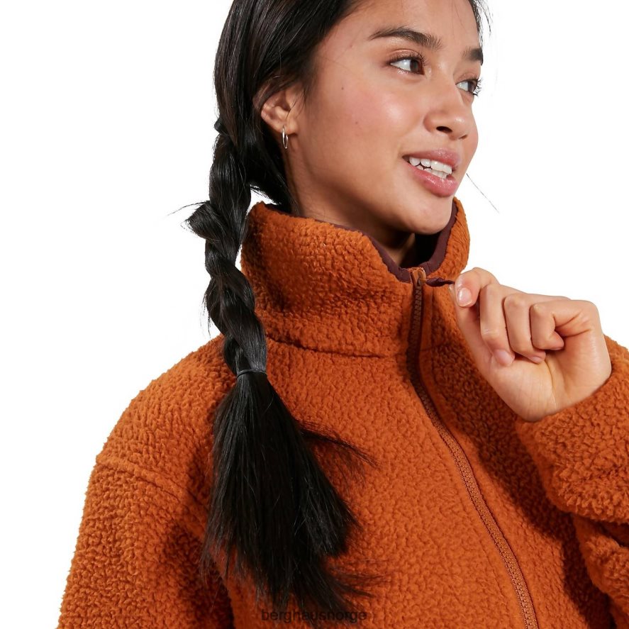 hawkser halv glidelås fleece Berghaus kvinner brun F262D6447 klær