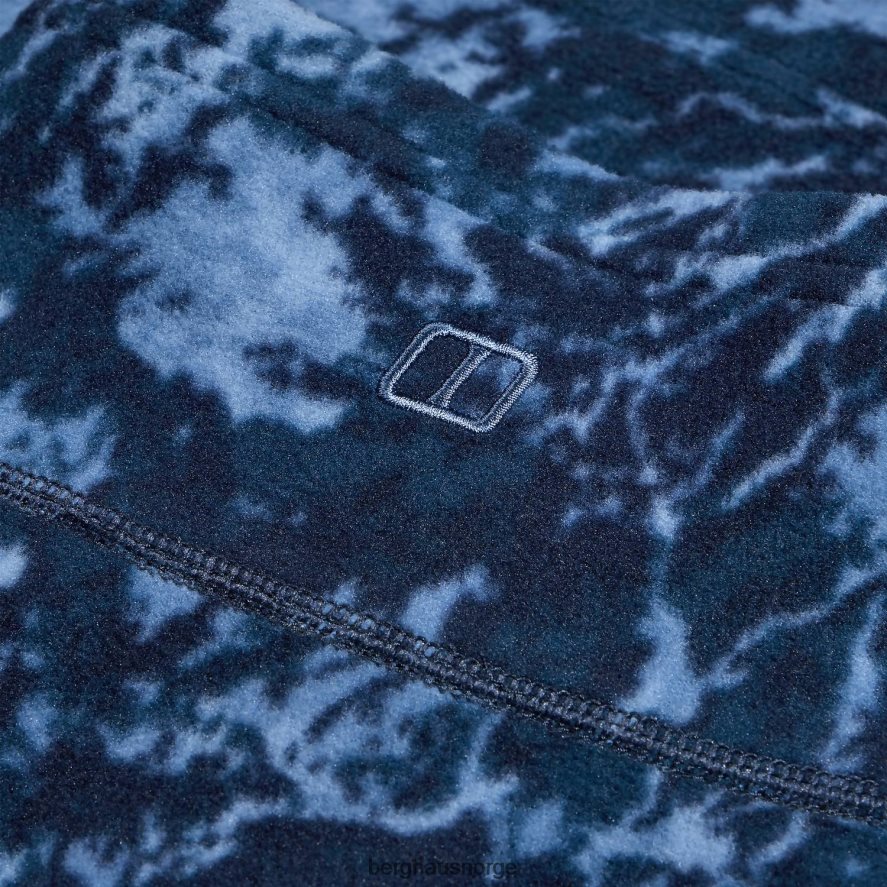 navala halv glidelås fleece Berghaus kvinner blå/mørkeblå F262D6433 klær