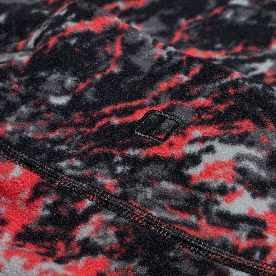 navala halv glidelås fleece Berghaus kvinner lys grå/mørk grå F262D6434 klær