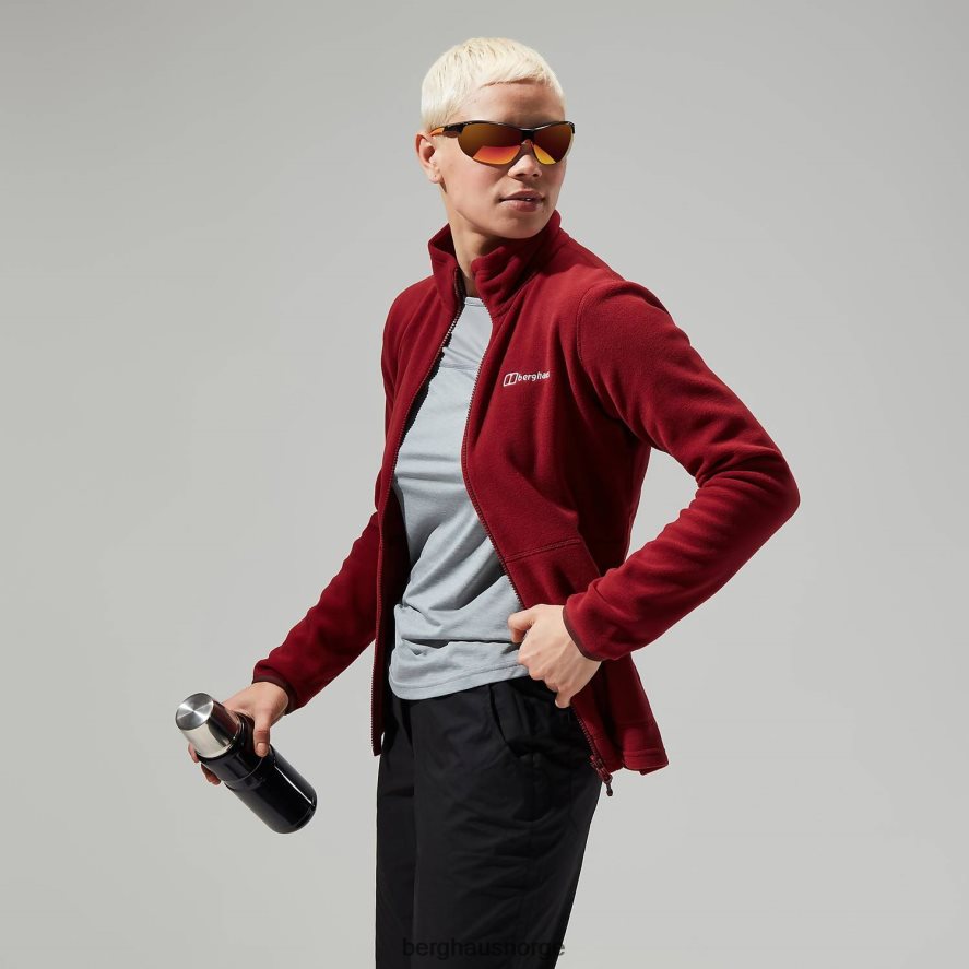 prism 2.0 micro full zip interaktiv Berghaus kvinner rød F262D6446 klær