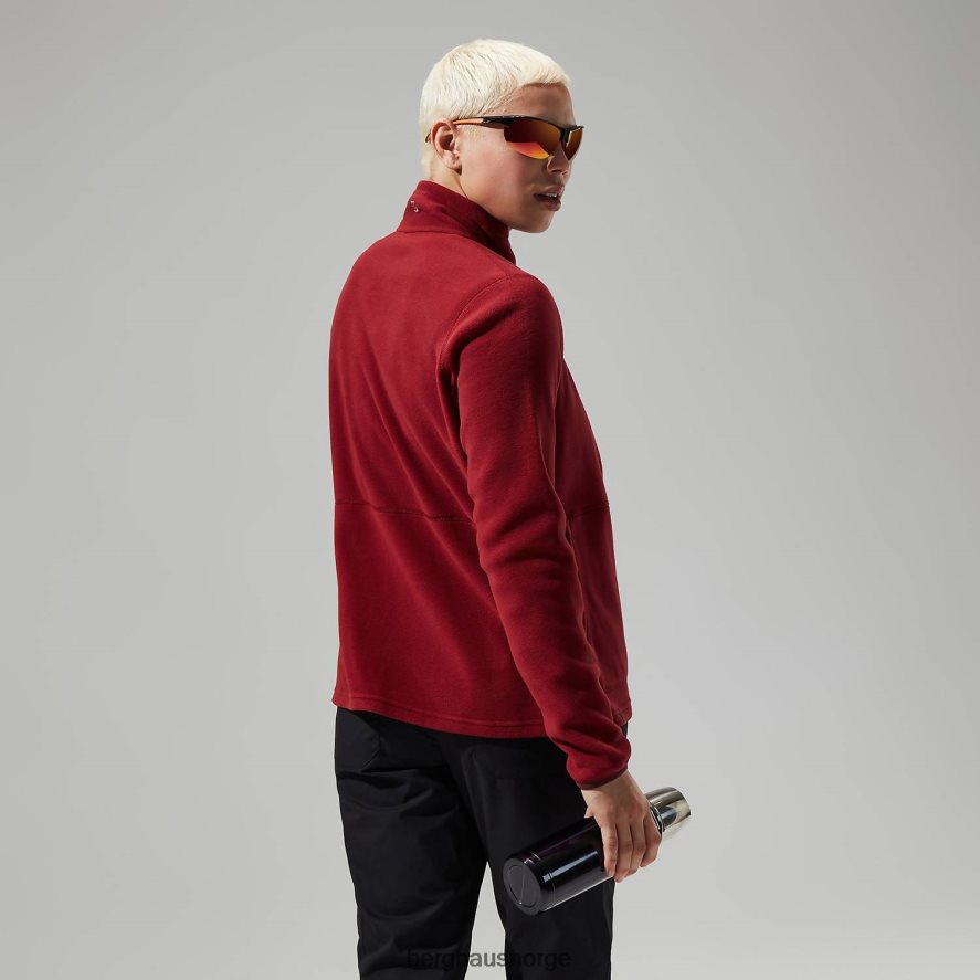 prism 2.0 micro full zip interaktiv Berghaus kvinner rød F262D6446 klær