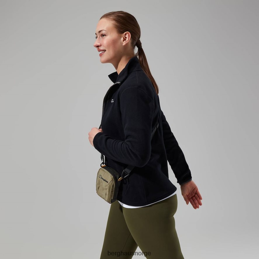 prism 2.0 micro full zip interaktiv Berghaus kvinner svart F262D6443 klær