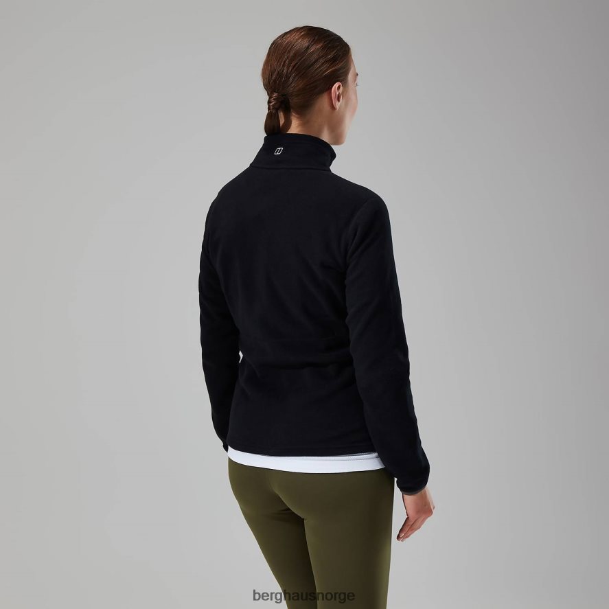 prism 2.0 micro full zip interaktiv Berghaus kvinner svart F262D6443 klær