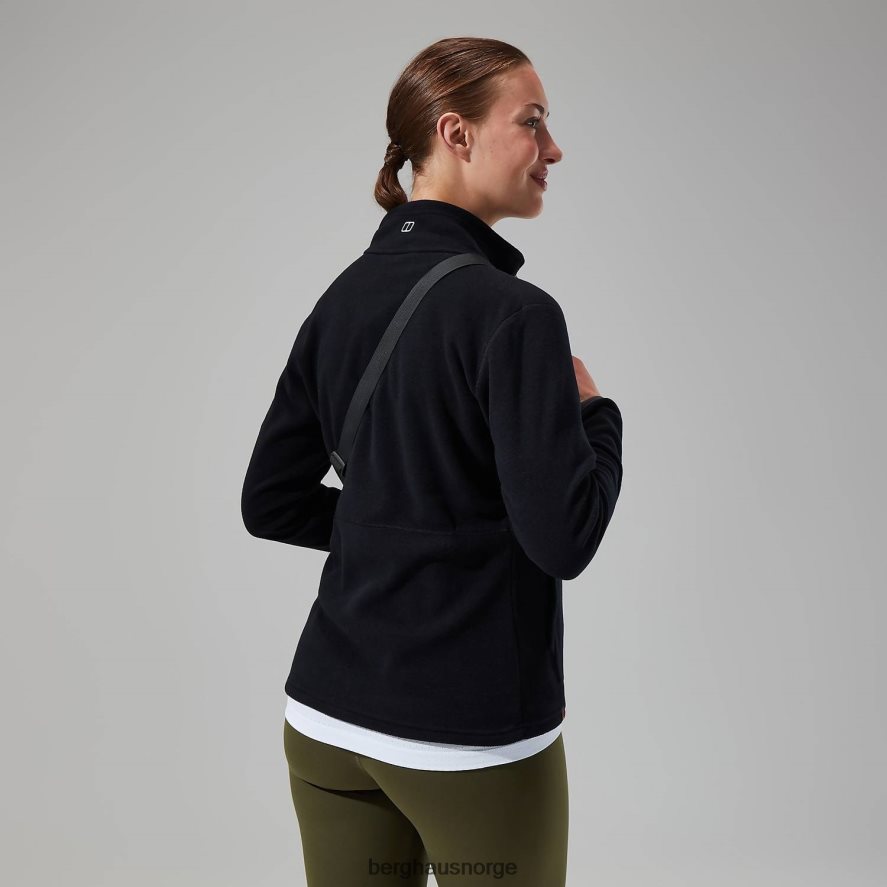 prism 2.0 micro full zip interaktiv Berghaus kvinner svart F262D6443 klær