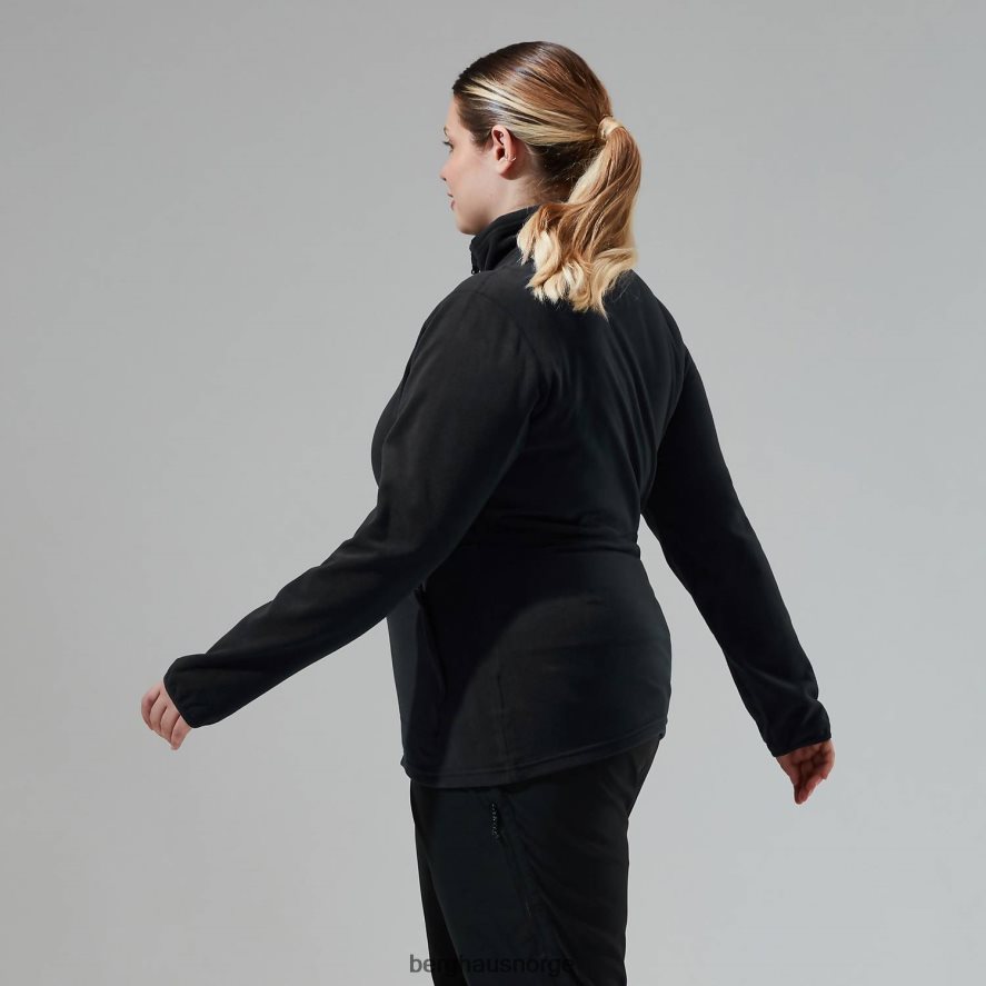 prism 2.0 micro full zip interaktiv Berghaus kvinner svart F262D6443 klær