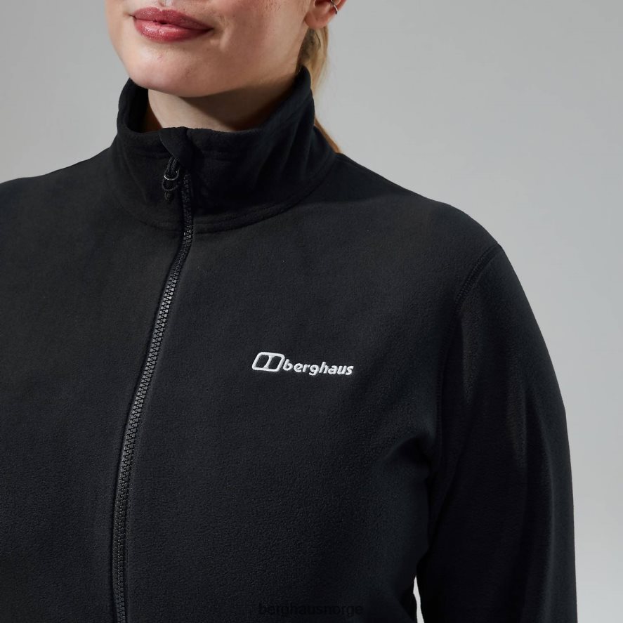 prism 2.0 micro full zip interaktiv Berghaus kvinner svart F262D6443 klær