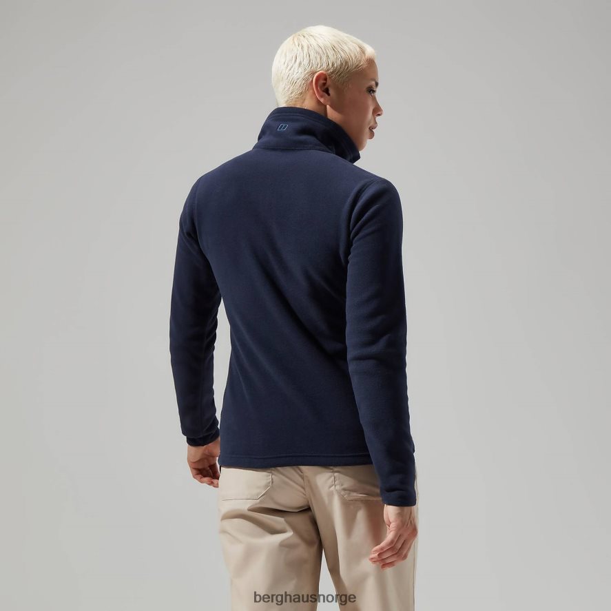 prisme 2.0 mikro halv glidelås fleece Berghaus kvinner mørke blå F262D6412 klær